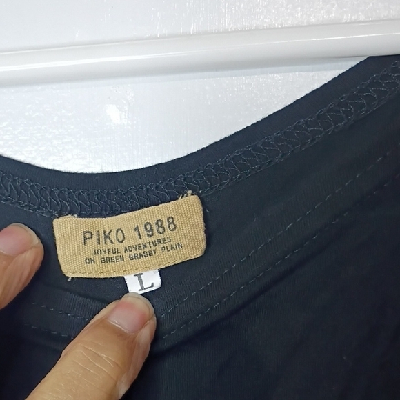 Pinko 1988 Classic Black Women's Top Stretchy Soft Large - Picture 3 of 12